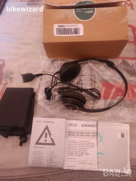 sennheiser impact sc230 слушалки с микрофон НОВИ, снимка 1