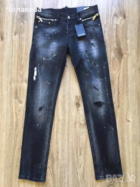 Dsquared2 мъжки дънки от ликвидация на магазин, размер 42, снимка 1