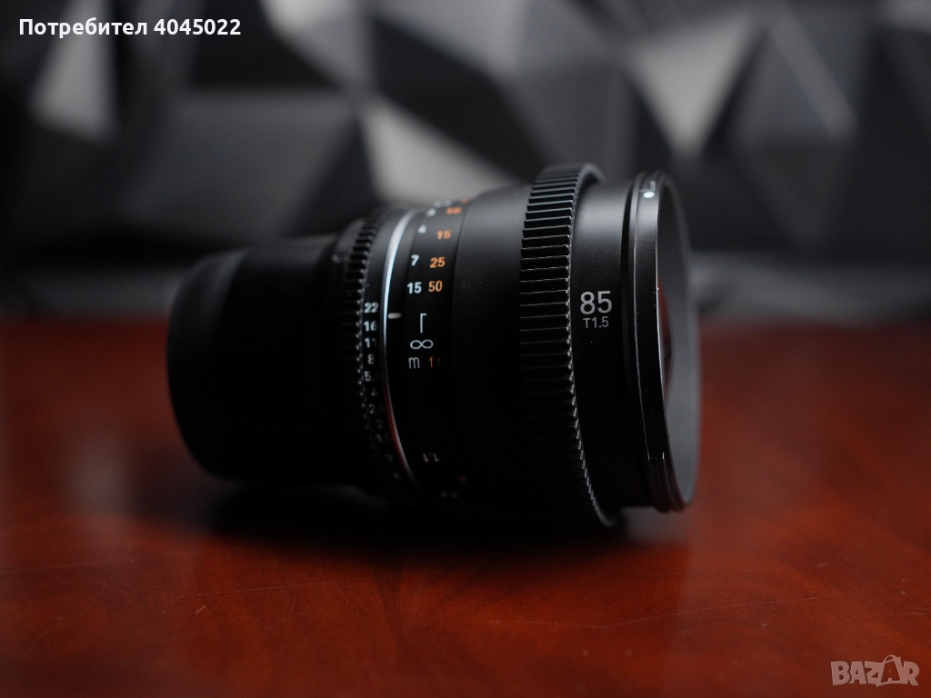 Samyang 85mm T1.5 (f1.4) MK2 | Sony E, снимка 1