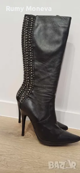Дамски ботуши естествена кожа, снимка 1