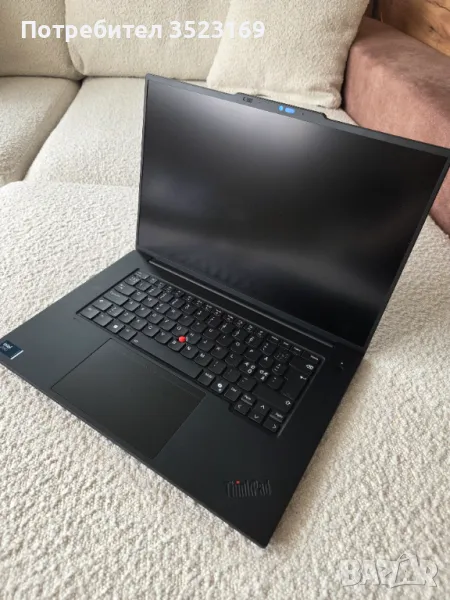 Lenovo ThinkPad P1 Gen 7 16”2,5K 500nit RTX A2000 Ultra 7”2,5K RTXA2000 Ultra 7 165H 16RAM512GB SSD , снимка 1