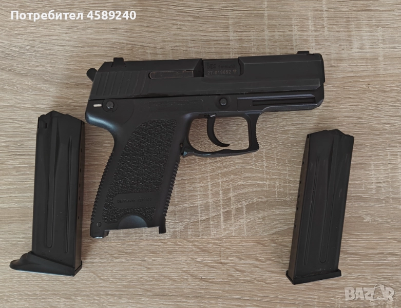 Продавам пистолет Heckler & Koch USP Compact 9x19 черен, снимка 1