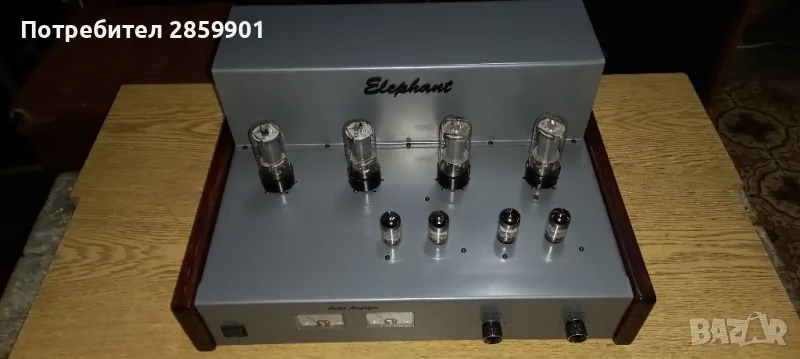  Лампов усилвател Elephant - 2x30w., снимка 1
