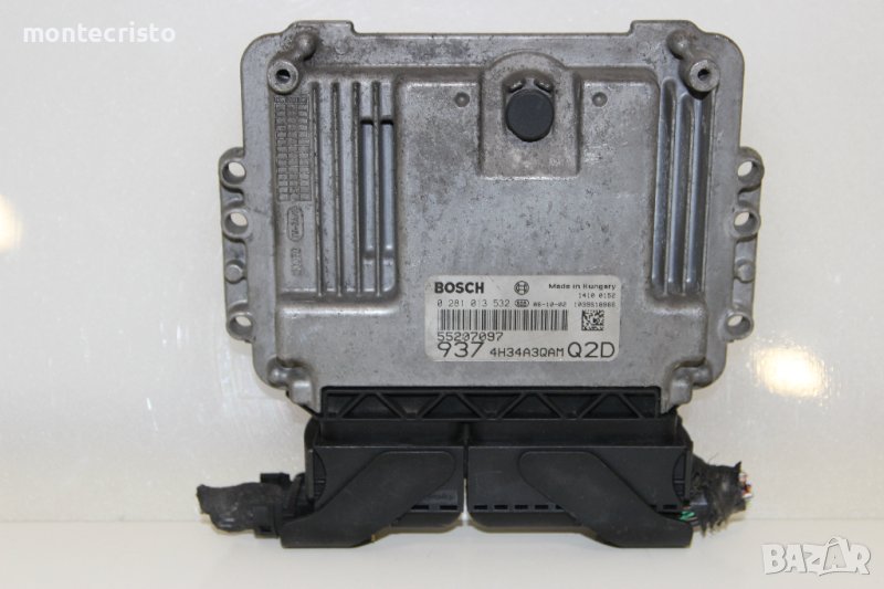 Моторен компютър ECU Alfa Romeo GT (2003-2010г.) 0281013532 / 0 281 013 532 / 55207097, снимка 1
