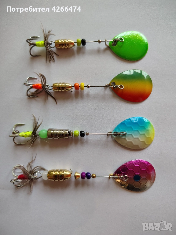 Блесни за риболов. Ръчна изработка., снимка 1