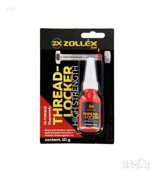 Фиксатор за резбови връзки (червен), снимка 1