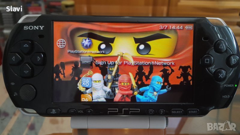 SONY PSP 3004+128GB+350Игри+Зарядно+Батерия GTA V FIFA Minecraft ПСП, снимка 1
