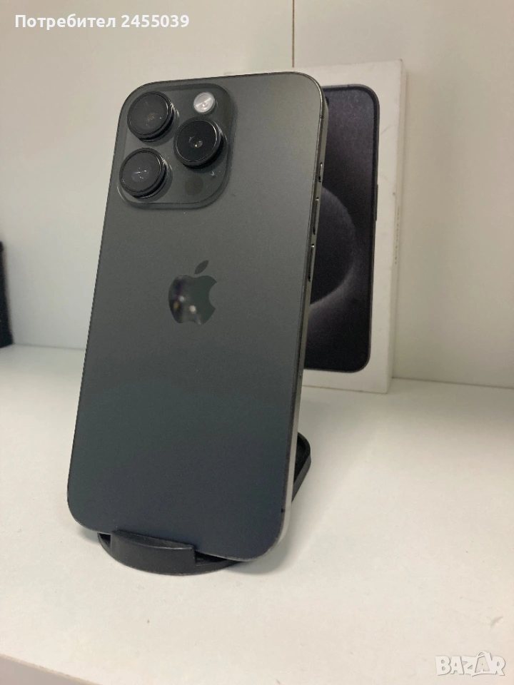 Iphone 15 Pro 128GB Black, снимка 1