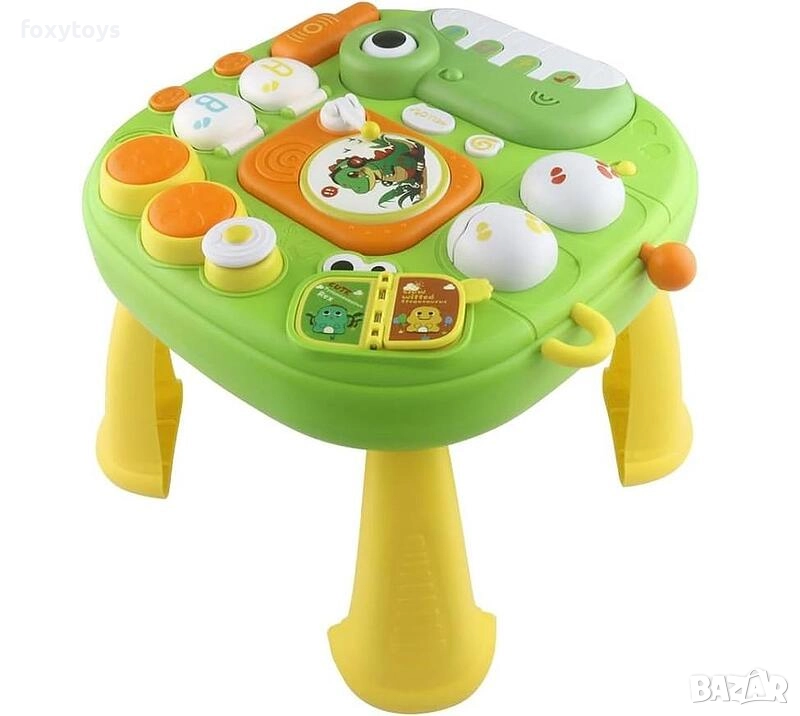 Интерактивна музикална масичка „Динозавър с пиано“, снимка 1