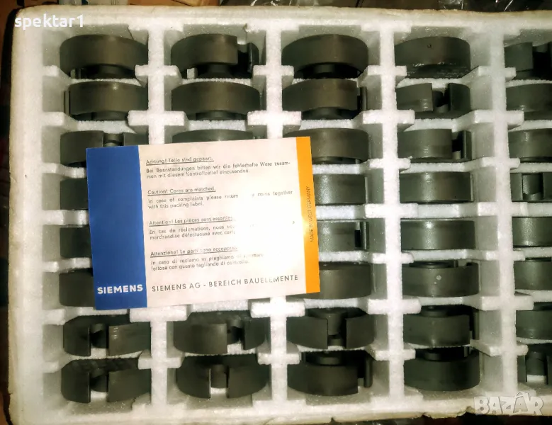 Чашковидни ферити siemens ф 49 Н 28 мм, снимка 1