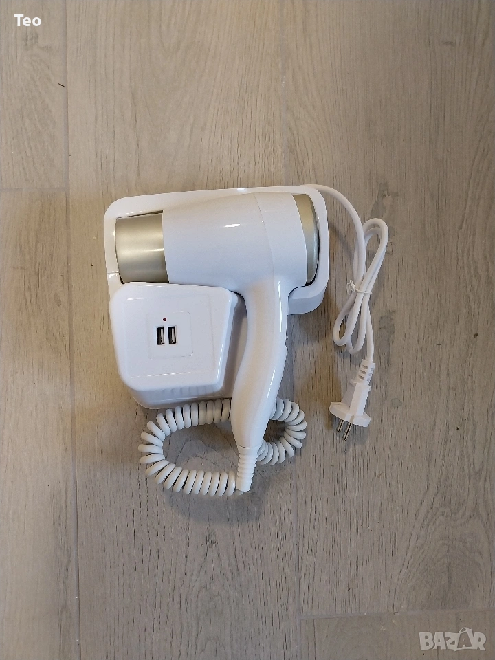 Стенен сешоар за баня , снимка 1