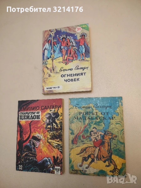 Робът от Мадагаскар - Емилио Салгари, снимка 1