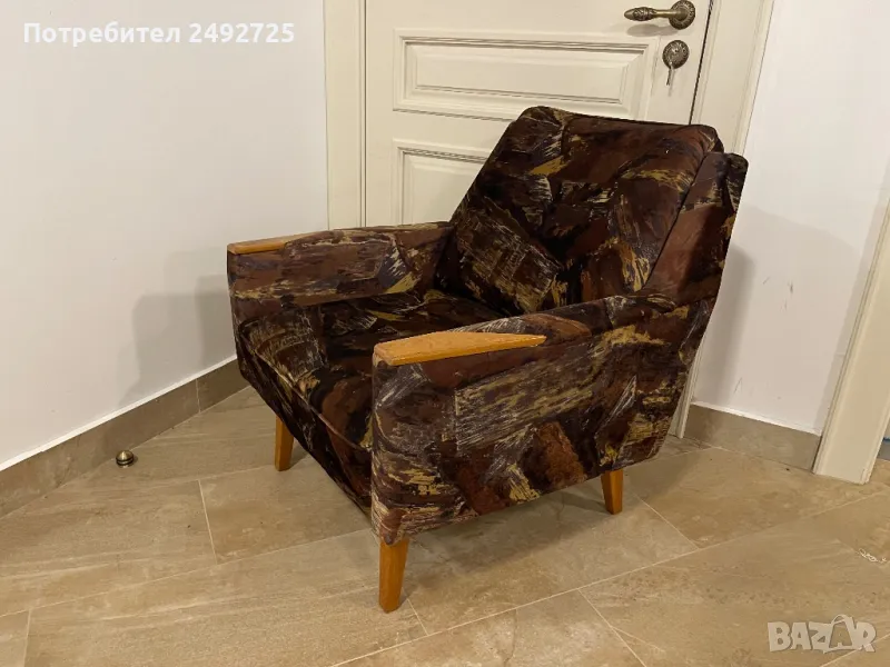 Кресло старо  ретро  от соца от 60- 70 те години от соца, снимка 1