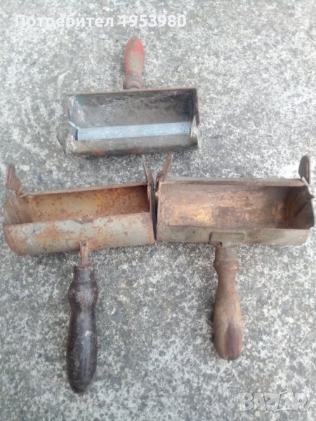Стари държачи за валяци с шарки, снимка 1