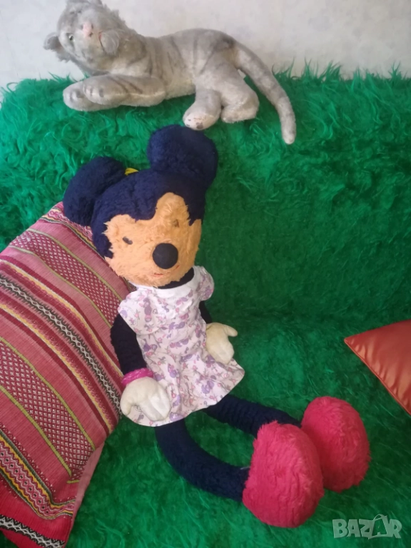 Винтидж играчки  Мики Маус, тигър , снимка 1