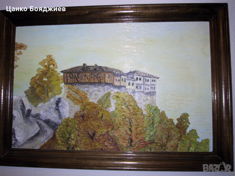 Картина - манастир, снимка 1