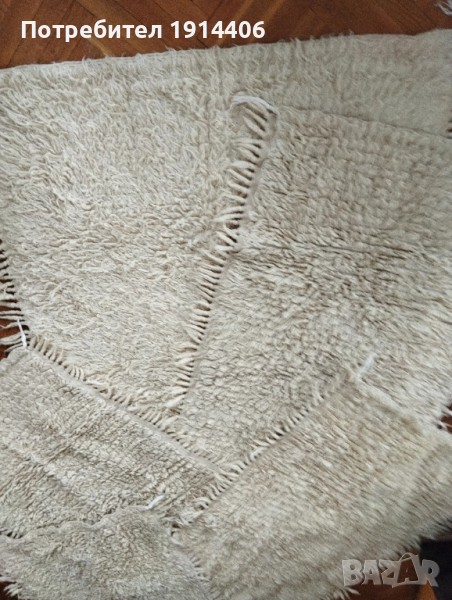 Китеници халища 100 % вълна, нови 2 бр. 1,15 м./2,10м. 4 бр. 0,85 м./1,55 м., снимка 1