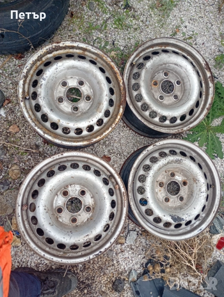 4 броя железни джанти 16ски фолцваген транспортер Т5 Т6 7HO601027D, снимка 1