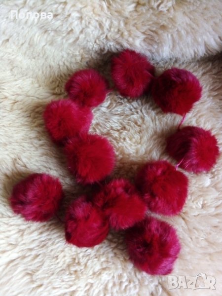  Уникален аксесоар естествена кожа с косъм, снимка 1