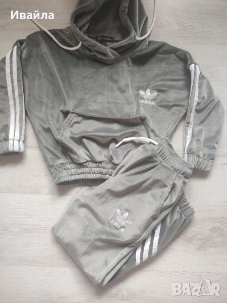 Adidas нов детски плюшен екип, снимка 1