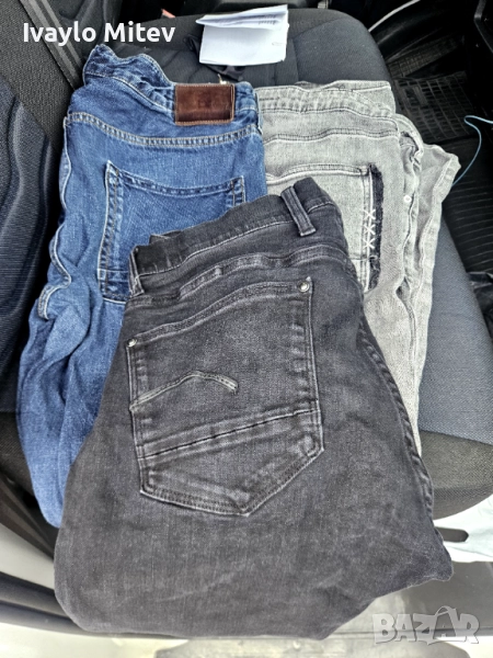 Дънки scotch and soda, g star W36L30 - 50лв.3 чифта, снимка 1