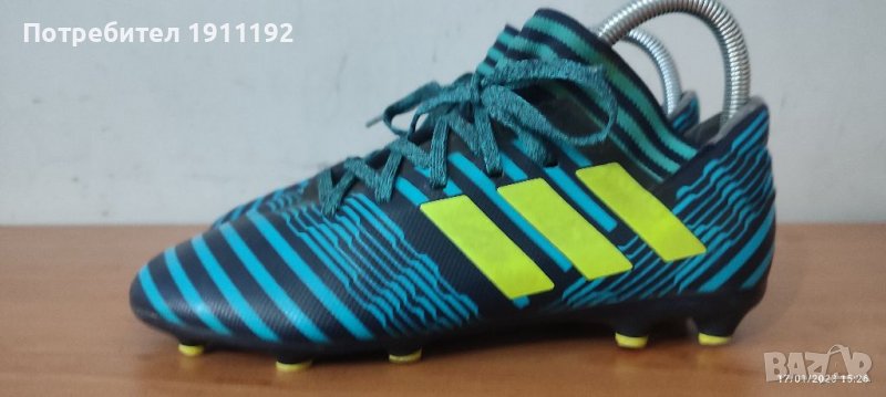 Adidas. Футболни бутонки. 37 1/3, снимка 1