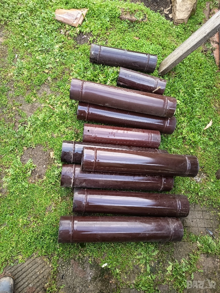 Емайлирани кюнци прави и криви, снимка 1