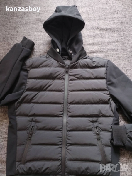 Boggi Milano Bomber Jacket With Goose Down - мъжко пухено яке КАТО НОВО М, снимка 1