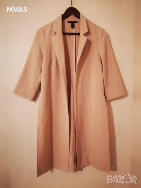 Нова бежова наметка Forever21 кимоно S размер , снимка 1