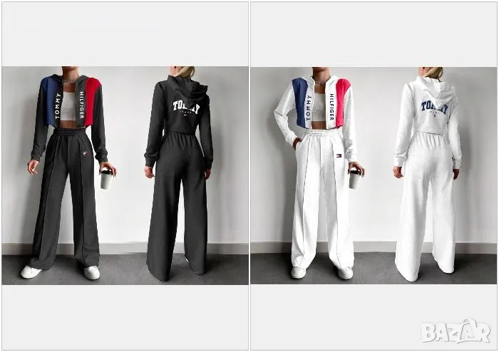 Tommy Hilfiger Дамски Комплект Томи Хилфигер - 2 Налични Цвята Код A404, снимка 1