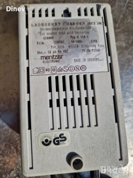 зарядно адаптер за велосипед 24v  MENTZER, снимка 1