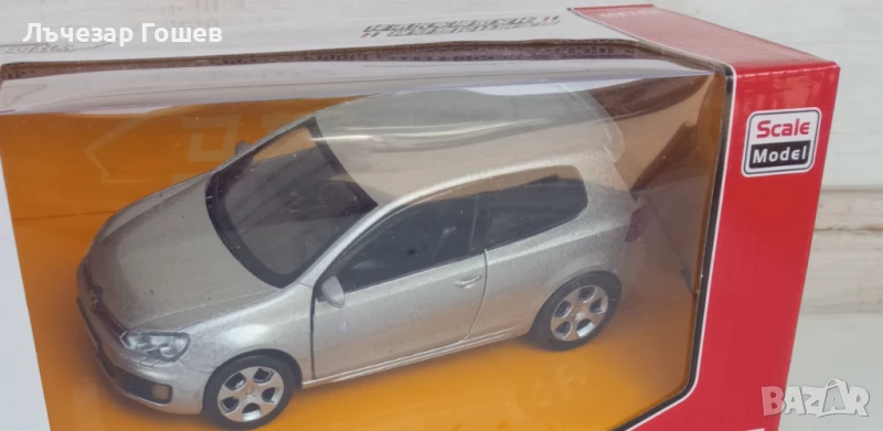 Нов метален модел на VW Golf GTI. Мащаб 1:36., снимка 1