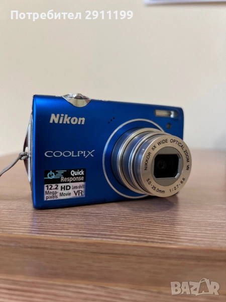 Фотоапарат Nikon 12,2Mp (+подаръци), снимка 1