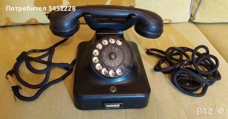телефон винтидж бакелит SIEMENS за ценители , снимка 1