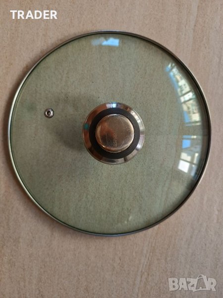 Стъклен капак за тенджера - диаметър  22 см., снимка 1