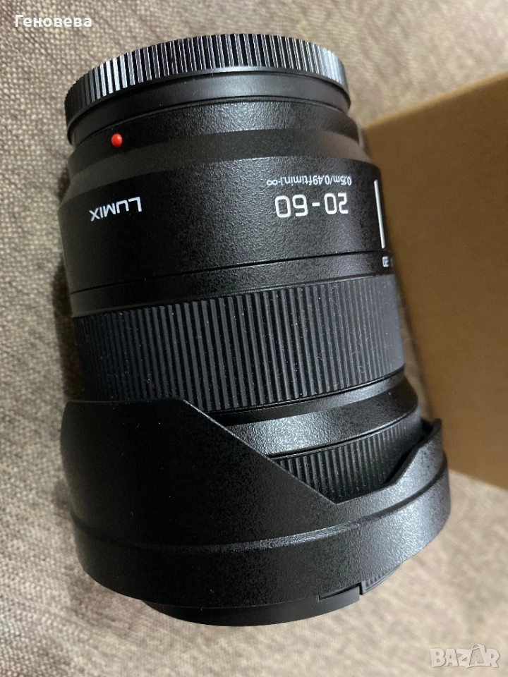 Обектив Panasonic Lumix 20-60mm f3.5 , снимка 1