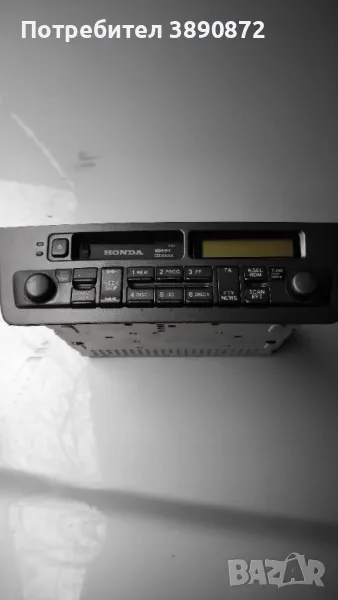 Авторадиокасетофон Хонда Сивик, снимка 1