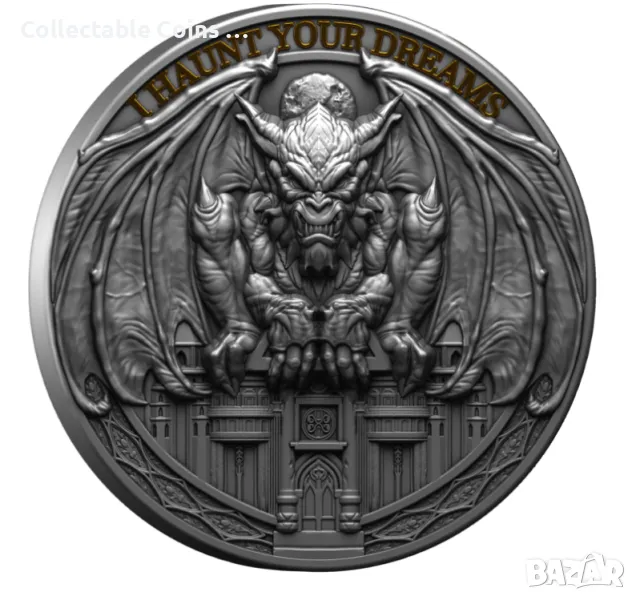 сребърна колекционерска монета ловец на сънища , снимка 1