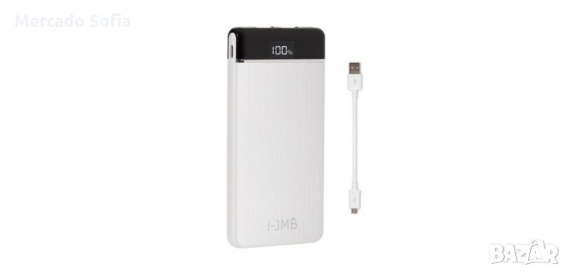 Power Bank 10000mAh, LED дисплей с два USB порта , снимка 1