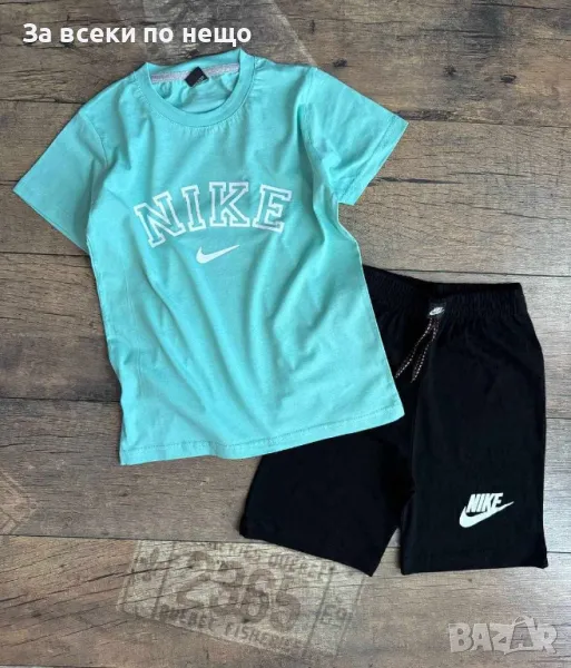 Nike Детски Къс Летен Комплект Найк Код B349, снимка 1