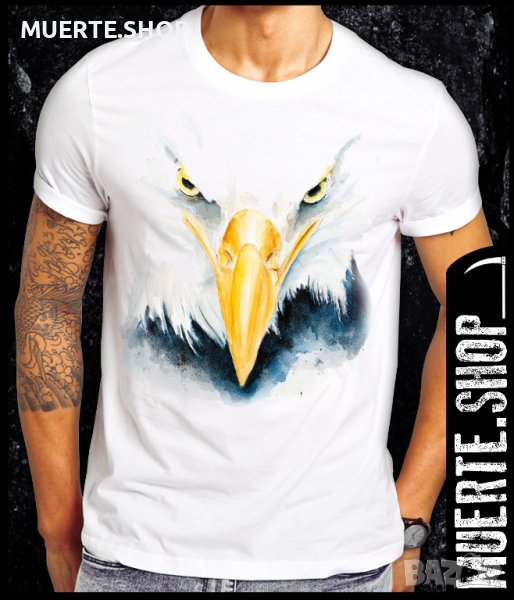 Тениска с щампа WHITE EAGLE, снимка 1