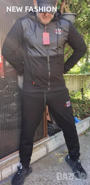 Мъжки Памучен Екип -Лого Бродирано ✨Hugo Boss , снимка 1