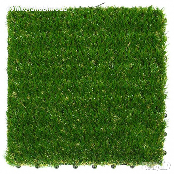 Тревна пластмасова плочка, 30x30x2 см, снимка 1