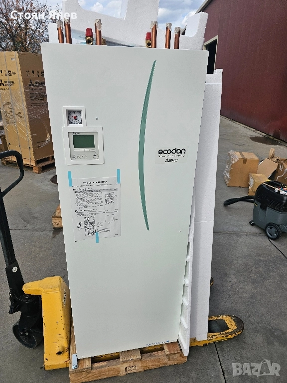 Високотемпературна термопомпа Mitsubishi QUNZ-W40VA - R744/CO2 с буфер, снимка 1