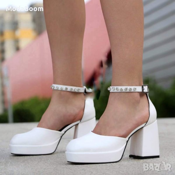 Сандали на ток , снимка 1