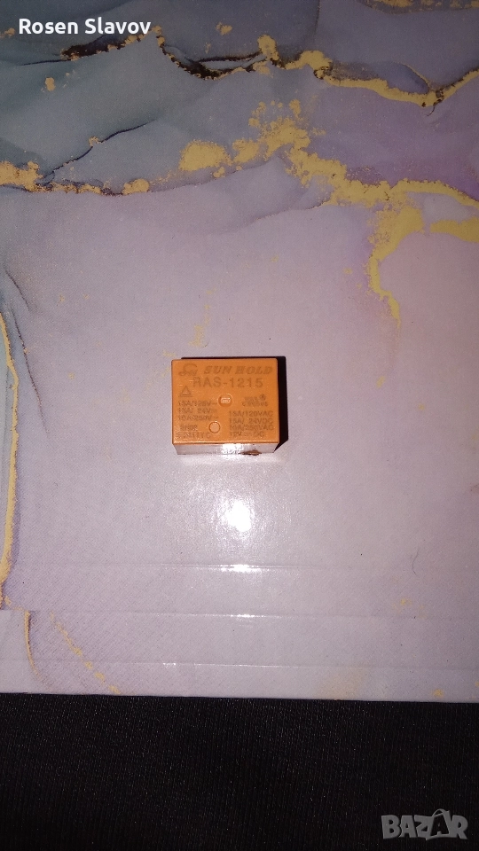 ПРОДАВАМ,РЕЛЕТА НА 12ВОЛТА.НАЙ-РАЗПРОСТРАНЕНИТЕ., снимка 1