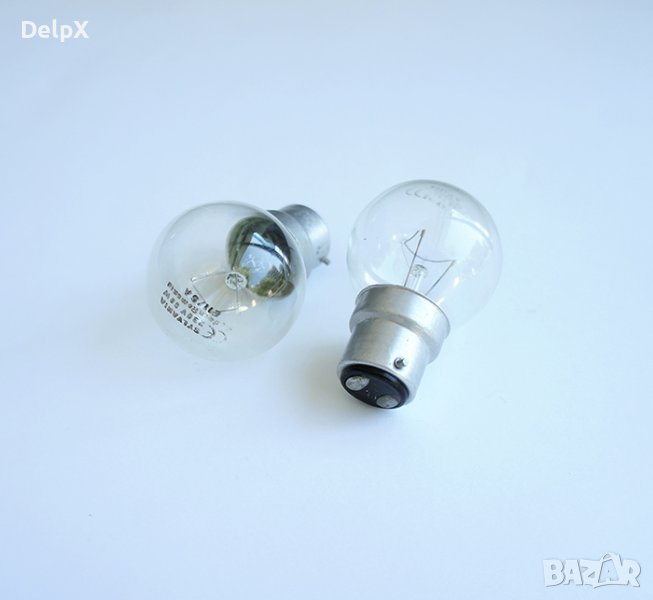 Лампа тип корабен прозрачна с цокъл B22 220V 25W/40W, снимка 1