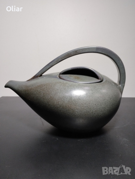 Прекрасна кана за чай. Керамика. , снимка 1