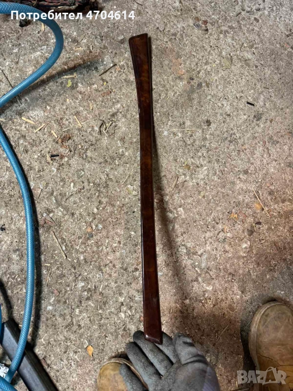 Махагонова интериорна лайсна на предна дясна врата за BMW E39 само за 25Eur. 8200712, снимка 1