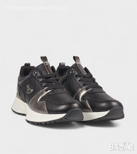 Стилни дамски маратонки с връзки , снимка 1